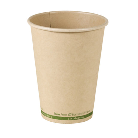 PacknWood 210GCWBTF12 - Bamboo Fiber Cup Without Plastic, 12oz, 3.5" D X 4.3" H