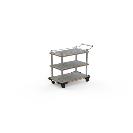 Steelite MGCRNX18GSXX Mogogo Buffet Solutions Roll'n Service Cart 41-1/2" X 21" X 36"H