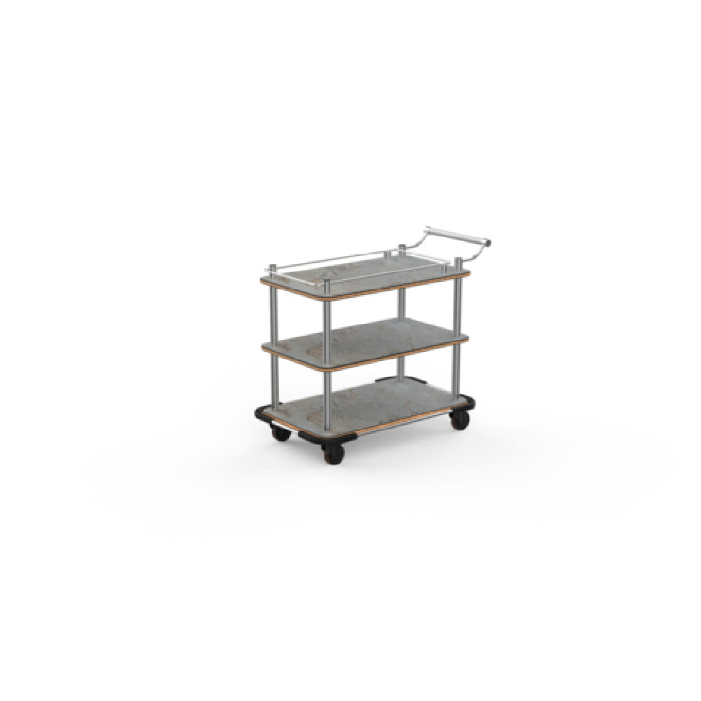 Steelite MGCRNX18GSXX Mogogo Buffet Solutions Roll'n Service Cart 41-1/2" X 21" X 36"H