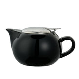 Service Ideas TPC10BL Service Ideas Ceramic Teapot Round 10 Ounce