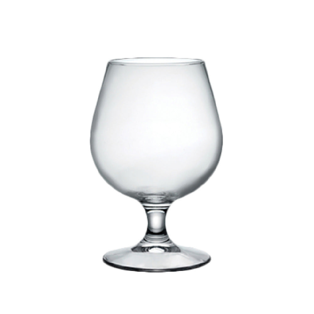 Steelite 4938Q325 Cognac Glass 18 Oz. (H 5-7/8" M 3-7/8" T 2-3/4" B 3-1/4") Laser Cut