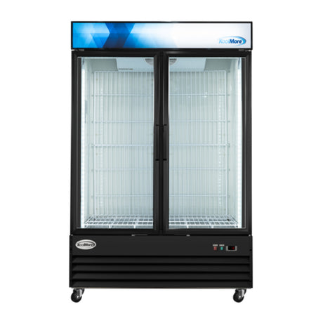 Koolmore KM-IM53-2GD - Ice Merchandiser, 53.35"W X 31.93"D X 81.5"H, Indoor