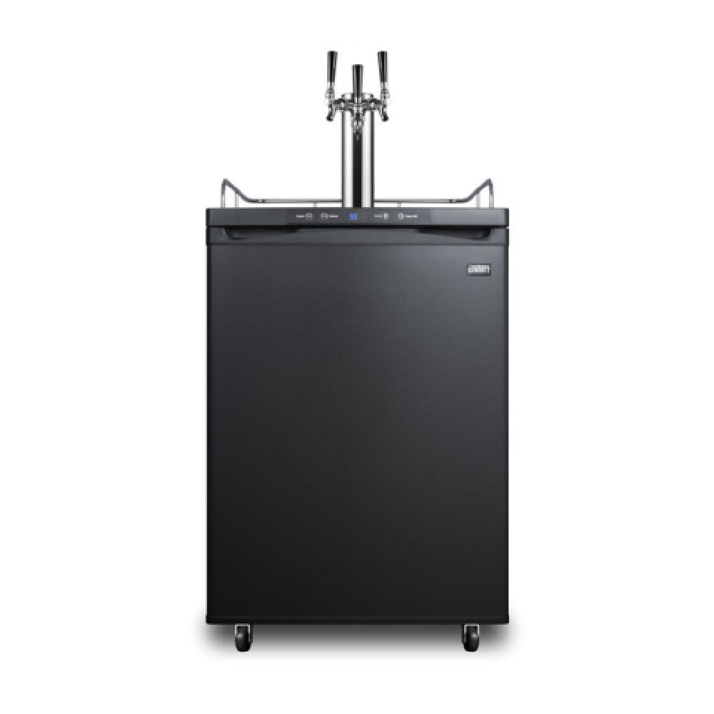 Summit SBC635MTRIPLE Beer Kegerator 24" Wide 5.6 Cu.ft. Capacity