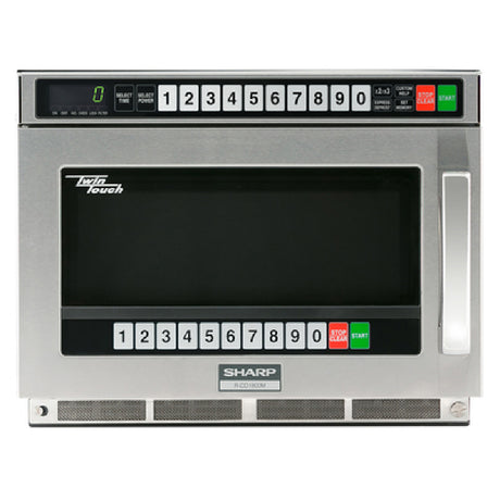 Sharp R-CD1800M TwinTouch™ Commercial Microwave Oven 1800 Watts 0.75 Cu. Ft. Capacity