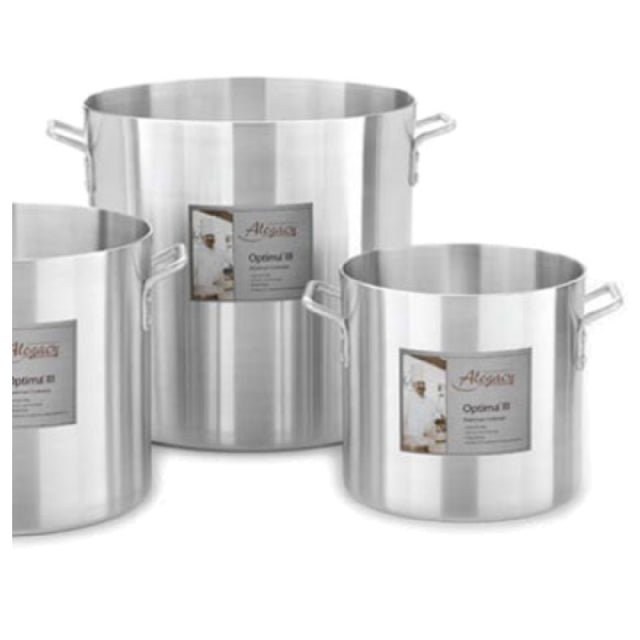 Alegacy Foodservice Products AP10 Optima® III E™ Economy Stock Pot 10 Qt. 9-1/2" Dia. X 8-1/4" Deep Interior