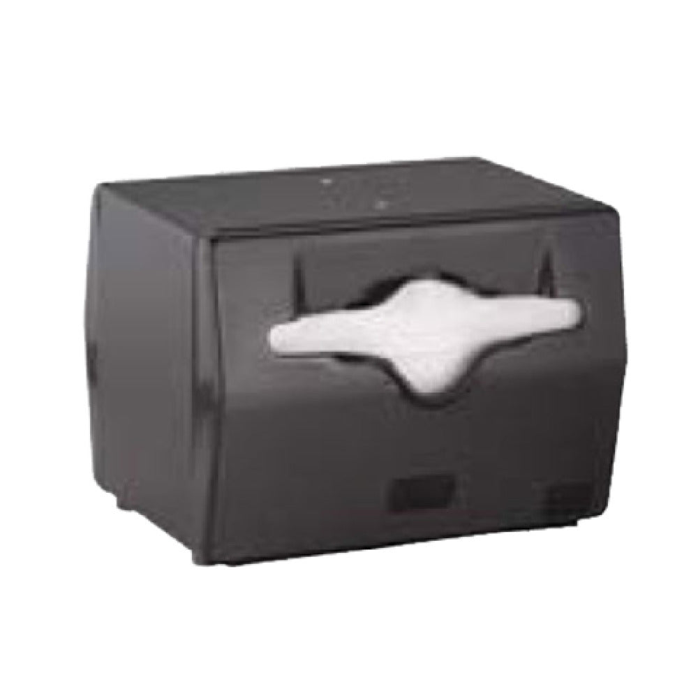 Vollrath 8540-06 Napkin Dispenser Table Type Black With Black Face