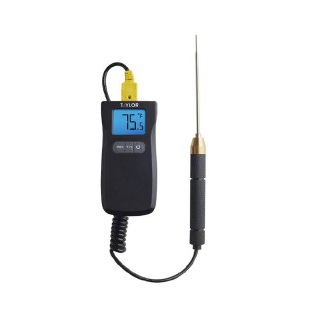 Taylor 5286498 Thermocouple Thermometer Digital 1.5mm Dia. Step Down Probe