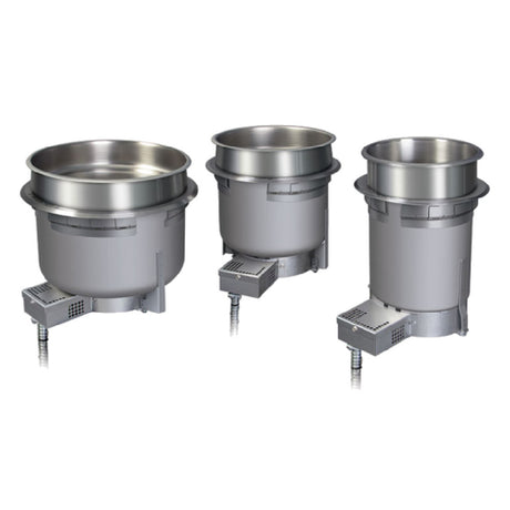 Hatco HWB7QT120V (QUICK SHIP MODEL) Drop-In Heated Well Round Uninsulated