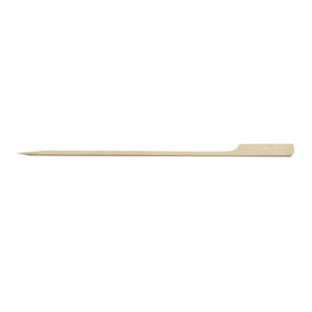 Tablecraft BAMP7 Cash & Carry Paddle Pick 7" Bamboo (100 Per Pack) (must Be Purchased In Multiples Of 12 Packs)