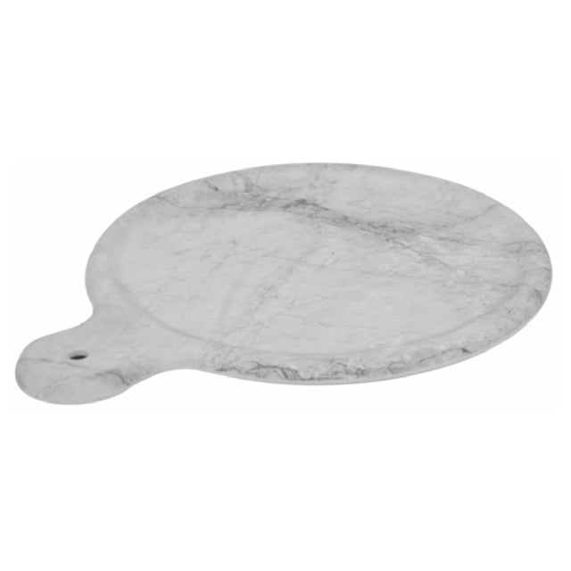 Bauscher Hepp TMA3125 - Carrara Collection Marble Platter, 12-1/2" X 10" X 1/2"H