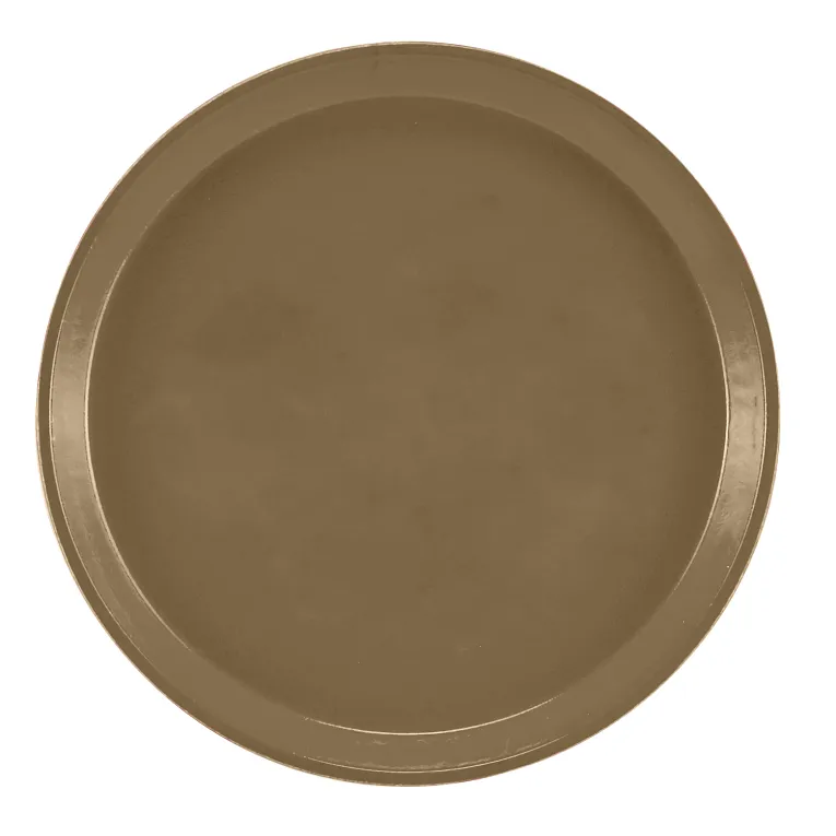 Cambro 1100513 Serving Camtray® Round 11" Dia. Bay Leaf Brown