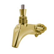 Krowne BC-855F Royal Series Flow Control Beer Faucet Brass/pvd Gold Forward Sealing