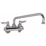 T&S Brass 1112M Faucet 4"deck 10"spt Leadfree