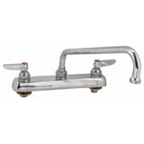 T&S Brass 1122M Faucet 8"deck 10"spt Leadfree