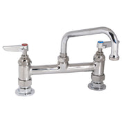 T&S Brass B0222 Faucet 8"deck 6"spt Leadfree