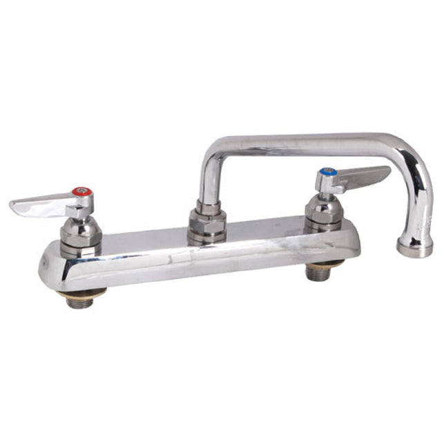 T&S Brass TSB1121M Faucet 8"deck 8"spt Leadfree