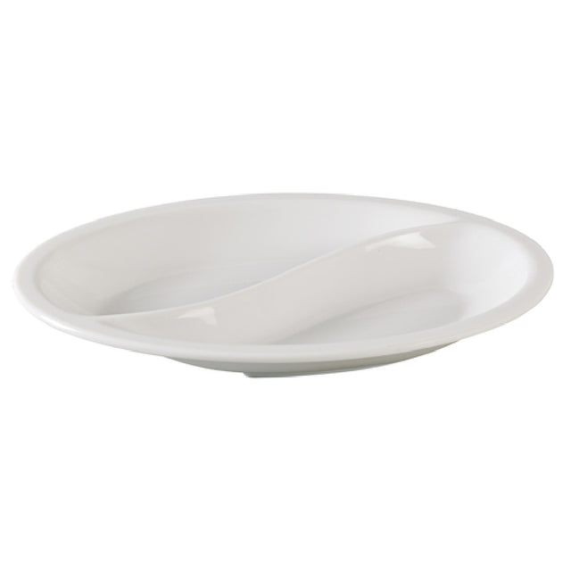 Yanco NC-4520 Nu-Classic Compartment Plate 10" X 6-3/4" Oval