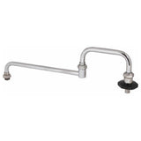 T&S Brass TS178A Spout 18"dbl W/nzzle Leadfree