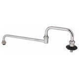 T&S Brass 2848-40 Spout 18"dbl W/nzzle Leadfree