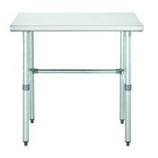 Hubert 63830 - Kratos Worktable, 30"x36", Open Base