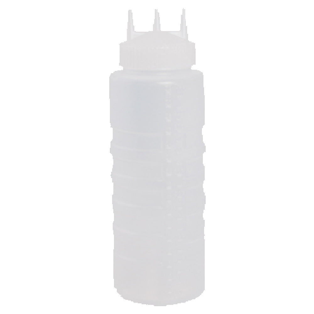 Franklin Machine Products 280-1406 Tri-Tip™ Squeeze Bottle 32 Oz. Triple Tip