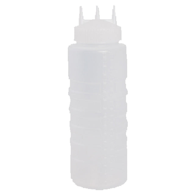 Franklin Machine Products 280-1406 Tri-Tip™ Squeeze Bottle 32 Oz. Triple Tip