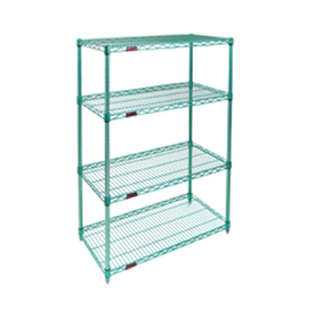 Eagle S4-74-1842E Starter Shelving Unit 4-tier 42"W X 18"D X 74"H