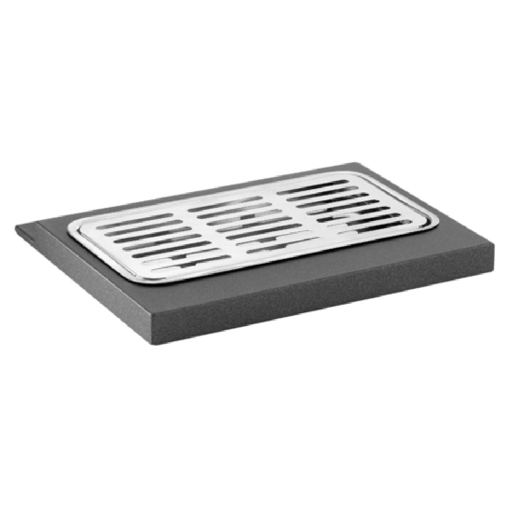 Vollrath V904806 Drain Base With Grate For Beverage Dispenser 9-1⁄16"W X 7-1⁄2"W X 3⁄4"H