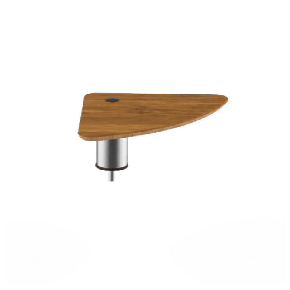 Steelite MGCIAY11BSXX - Small Triangle Low Display Shelf, 14.0" X 14.0" X 6.5", Modular