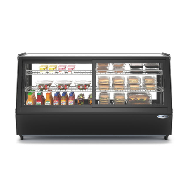 Koolmore CDC-250-BK Refrigerated Display Case Countertop 48"W