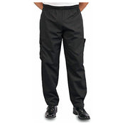 KNG 1138S Kng Sm Baggy Chef Pants Black