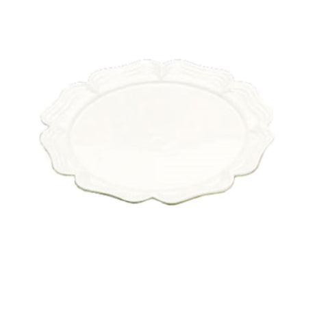 Bon Chef 2061HGRN Queen Anne Platter 18" Dia. Round