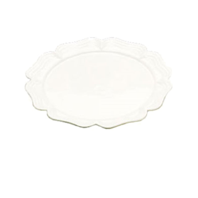 Bon Chef 2061HGRN Queen Anne Platter 18" Dia. Round