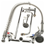 T&S Brass B-0133-ADF12-B Pre Rinse Wall Mnt W/ Add On