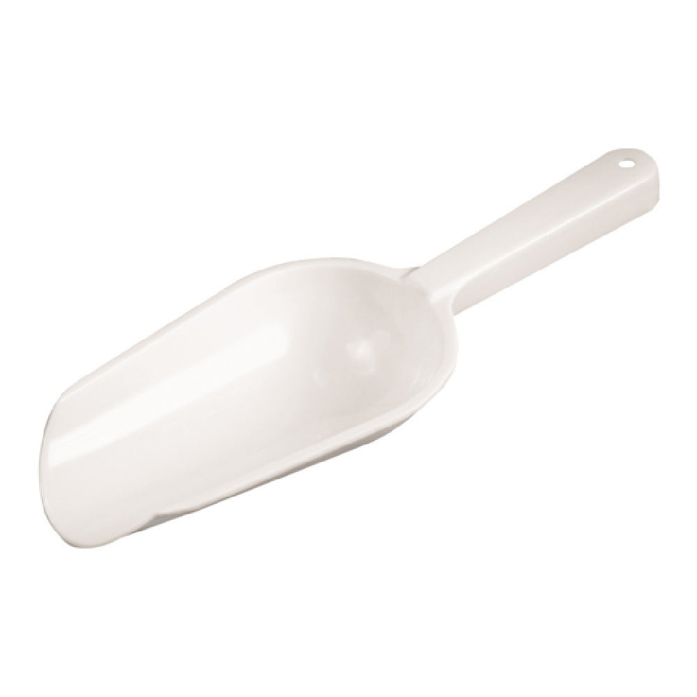 Bar Maid CR-849W Bar Maid 8Oz Scoop (White) Round Bowl