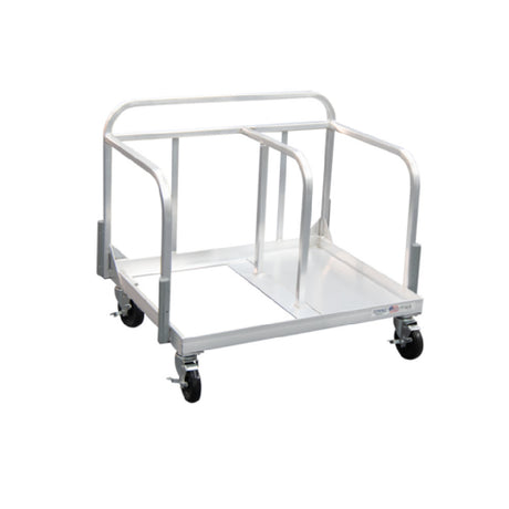 New Age Industrial 51702 Universal Combination Sheet Pan & Steam Table Pan Dolly 32"H 600 Lbs Weight Capacity