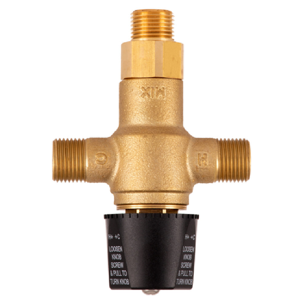 T&S Brass 5EF-TMV Equip Thermostatic Temperature Mixing Valve Integral Check Valves