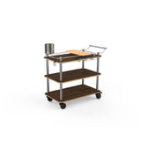 Steelite MGCRNX16WSXX Service Cart 41"L X 21"W X 40"H Mixed Materials