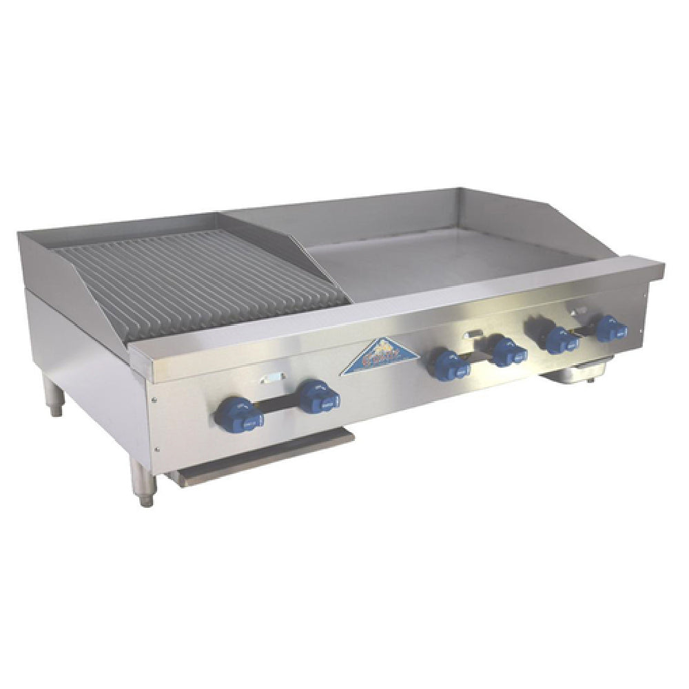Comstock-Castle 3248-30-1.5RB Char-Broiler/Griddle Combination Countertop Gas