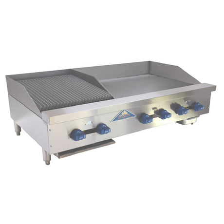 Comstock-Castle 3248-30-1.5RB Char-Broiler/Griddle Combination Countertop Gas