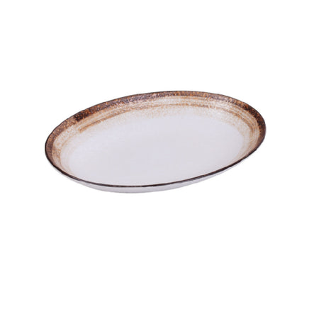 Yanco RO-2912 Rockeye-2 Plate 28 Oz. 12"L X 9"W X 1-3/4"H