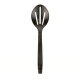 AllPoints 11744 9" Slotted Black Serving Case Of 100