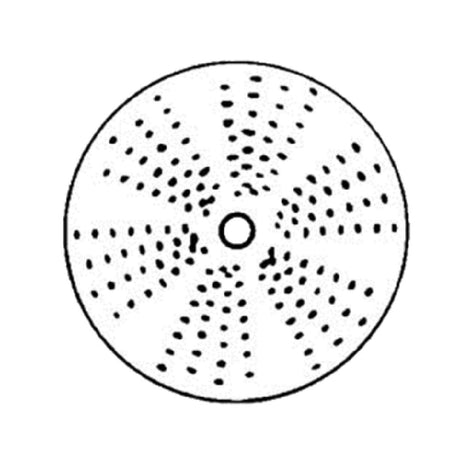 Electrolux 650151 (LV650151) Grating Disc 1/8" (3mm) Stainless Steel