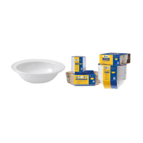 GET Enterprises SP-DN-350-W Supermel™ Fruit Bowl 5 Oz. (5.2 Oz. Rim Full) 4-3/4" Dia. X 1-1/4"H