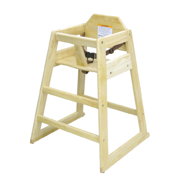 Admiral Craft HCW-1 High Chair Stackable Reinforced Joints