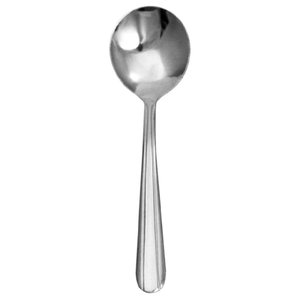 International Tableware DOH-113 Bouillon Spoon 5-7/8" Long Heavy Weight