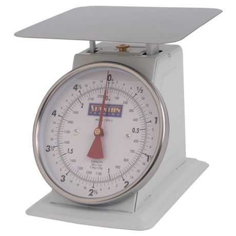 Stanton Trading DPS-5 - Portion Control Scale, Analog, 5 Lb. X 1/2 Oz. (1.1kg X 20g) Capacity