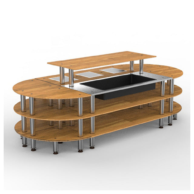 Steelite MGCMLD19BSXF - Market Stand, Modular, Mogogo
