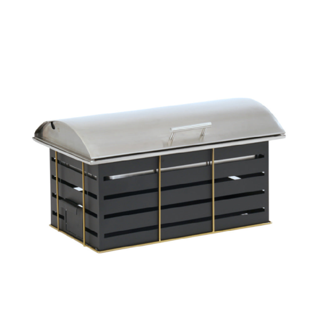 Cal Mil 22630-90 Chafer 7"W X 7-1/4"D X 18-1/2"H Holds Up To 5 Cans Of Fuel At A Time