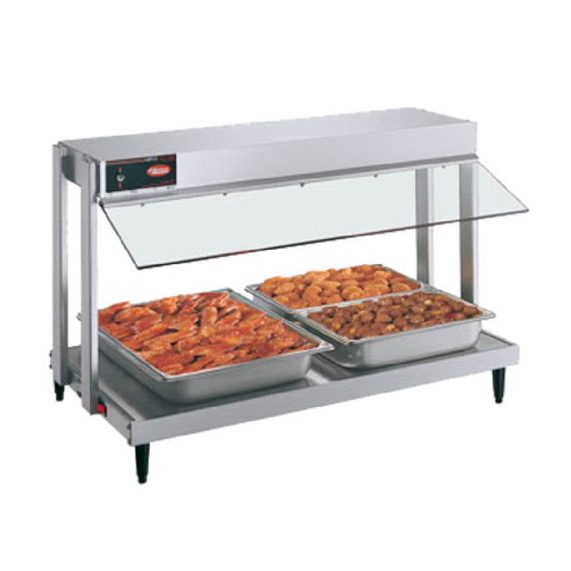 Hatco GRHW-2P_120/60/1 Glo-Ray® Hors D'Oeuvre Warmer Countertop Unit With Heated Base